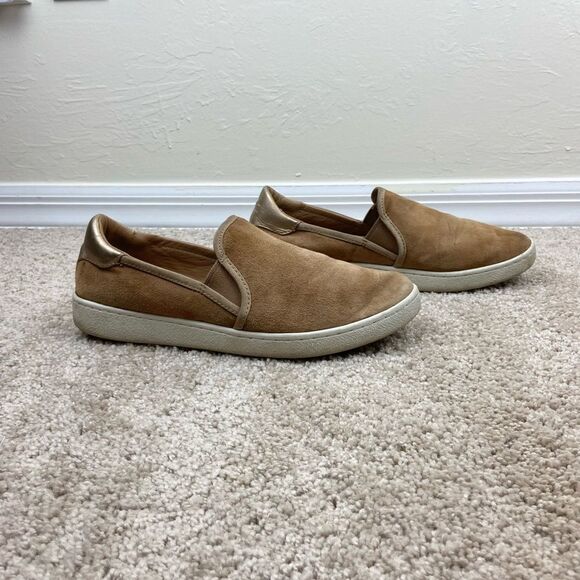 UGG Suede Leather Slip-On Sneaker - Chestnut Tan - Picture 2 of 6